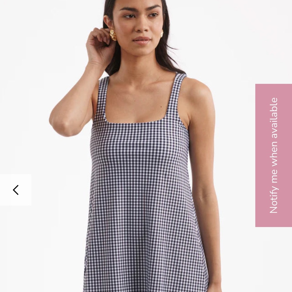 Smith & Quinn NWOT Carol Gingham Mini Dress